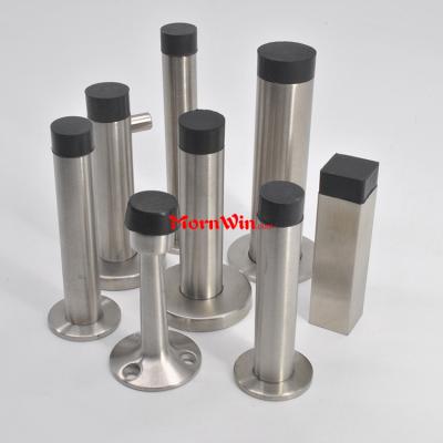 Stainless Steel 304 Rubber Hemisphere Door Stoppers For Metal Door Accessories 