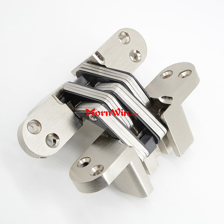 118mm Stainless Steel Zinc Alloy Hidden Invisible Concealed Door Hinges