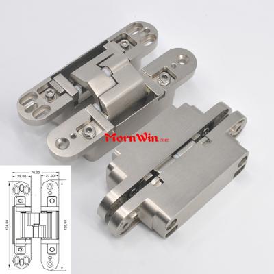 135mm 3D Adjustable Zinc Alloy Invisible Concealed Door Hinge