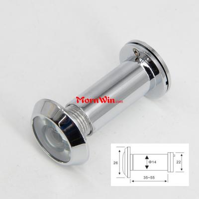 14MM Brass Hotel Wooden Room Door Viewer door eye peephole