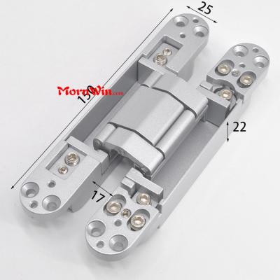 150mm Smooth casing Zinc alloy three direction adjustable concealed hinge