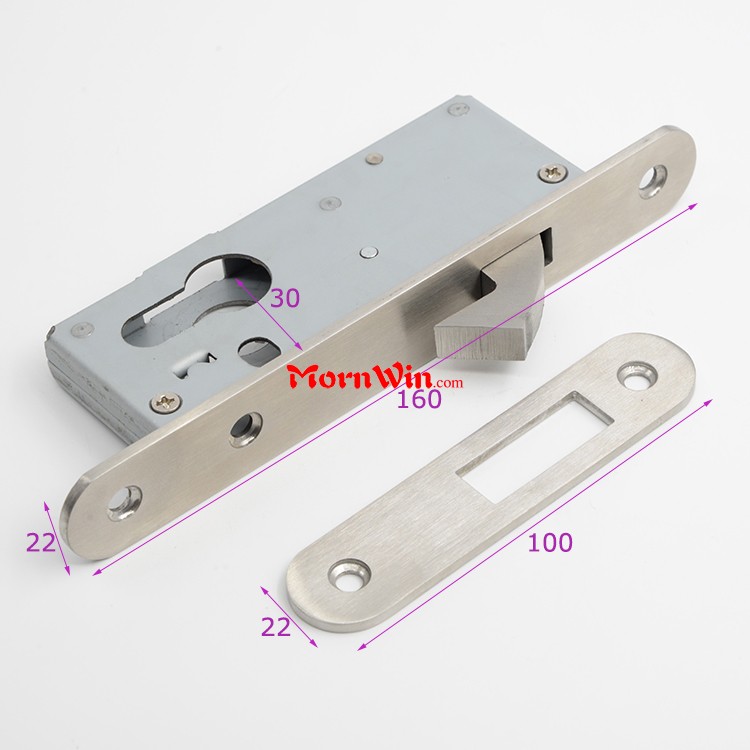 20mm 25mm 30mm 35mm backset 85mm distance sliding door mortise hook lock