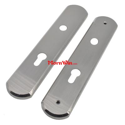260mm length Stainless steel door lock handle escutcheon cover face back plate 