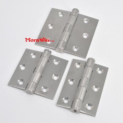 3 Inch stainless steel door hinge flat head furniture hinge