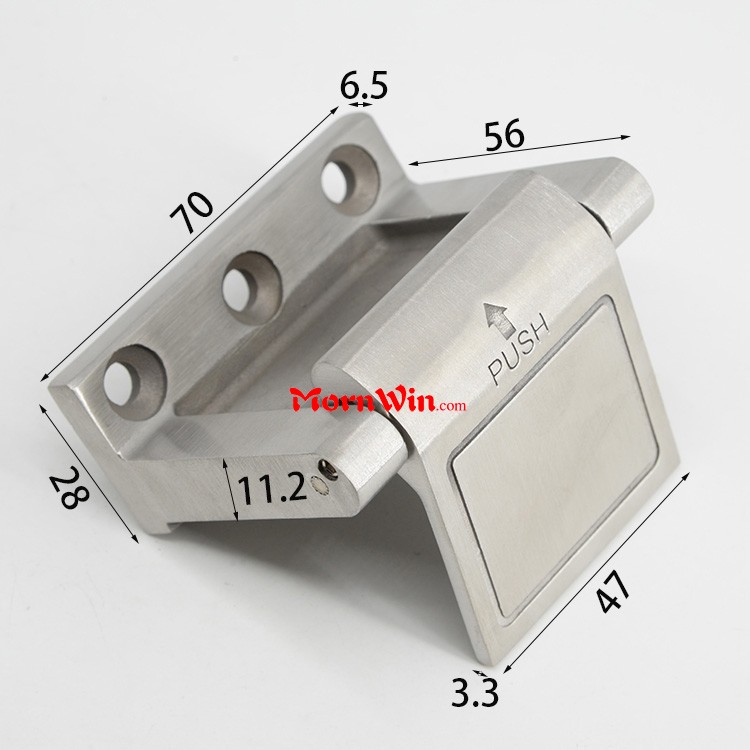 Stainless Steel 304 Casting Privacy Door Anti Theft Buckle Lock Safety Protection Door Guard