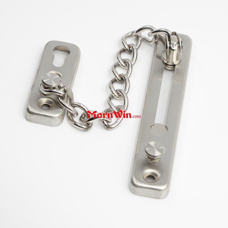 304 Stainless Steel Slide Hotel Metal Door Lock Chain