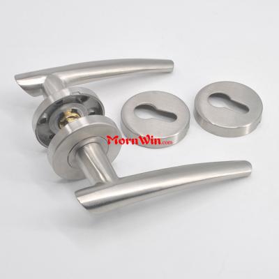 304 solid casting lever door handle China Jiangmen manufacturer Factory