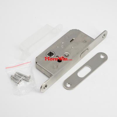 35mm backset stainless steel Mortise sliding door hook lock