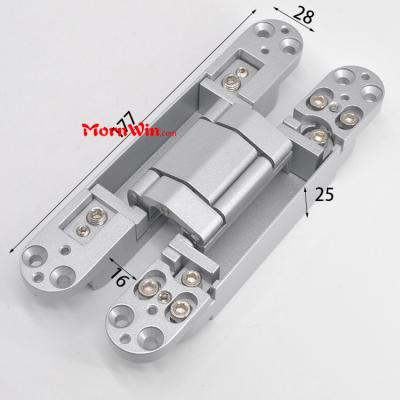 3D Adjust Zinc Alloy Conceal Hinge To 40kg Wooden Door