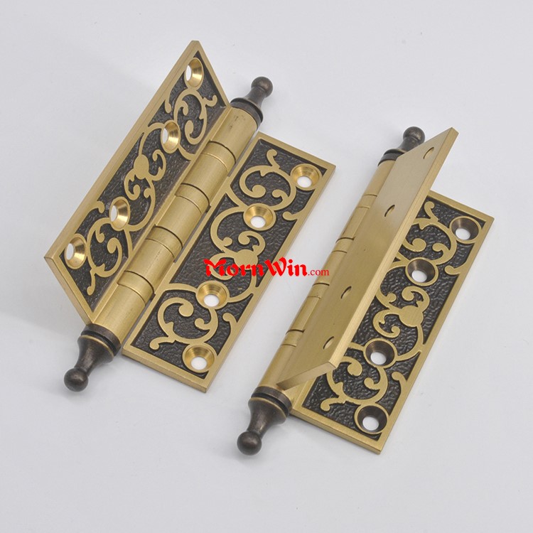 4 inch High quality European style solid brass wooden door hinge