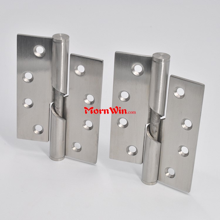 4 inch Stainless steel rising butt hinges for wooden door