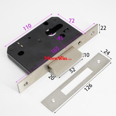 45mm backset mortise deadbolt lock European Door Lock