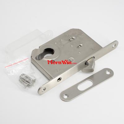 50mm backset Stainless steel sliding cylinder hook door locks