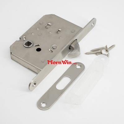 50mm backset sliding hook latch door lock body for spindle