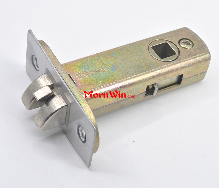 50mm backset stainless steel spring door latch