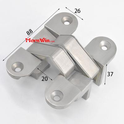 80KG stainless steel door Hinge Kitchen cabinet cross concealed hinges