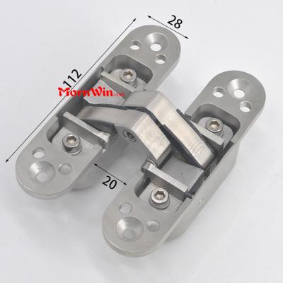 80kg fire rated full stainless steel 304 conceal invisible door hinge