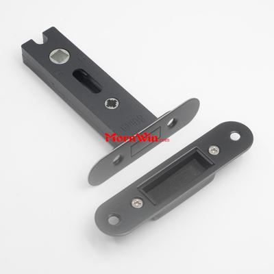 80mm Black Passage Door Tubular Latch Lock