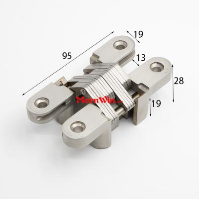 95 19mm Stainless Steel Heavy Duty Invisible Concealed SOSS Hinge
