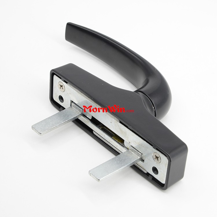 Aluminium Window Casement Sliding Handle Window Lock With Short Long Teeth