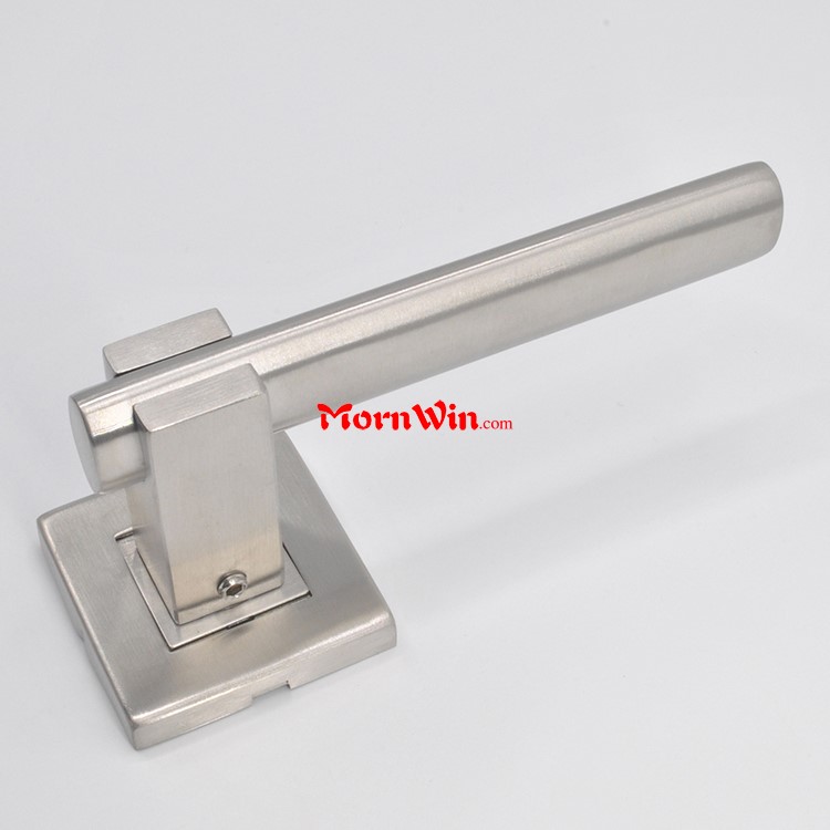 America popular 304 stainless steel lever door handle Mortise door lock handle