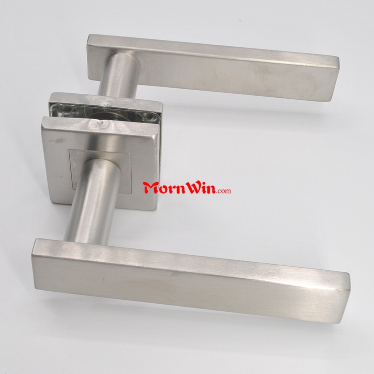 American Modern Style Square Round Front Door Handle