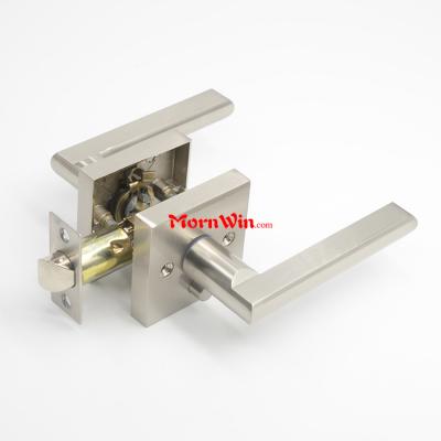 American Privacy Door Lever handle Push Button Lock Emergency Egress