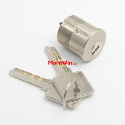 American brass door lock cylinder OEM round cylinder for mortise lock