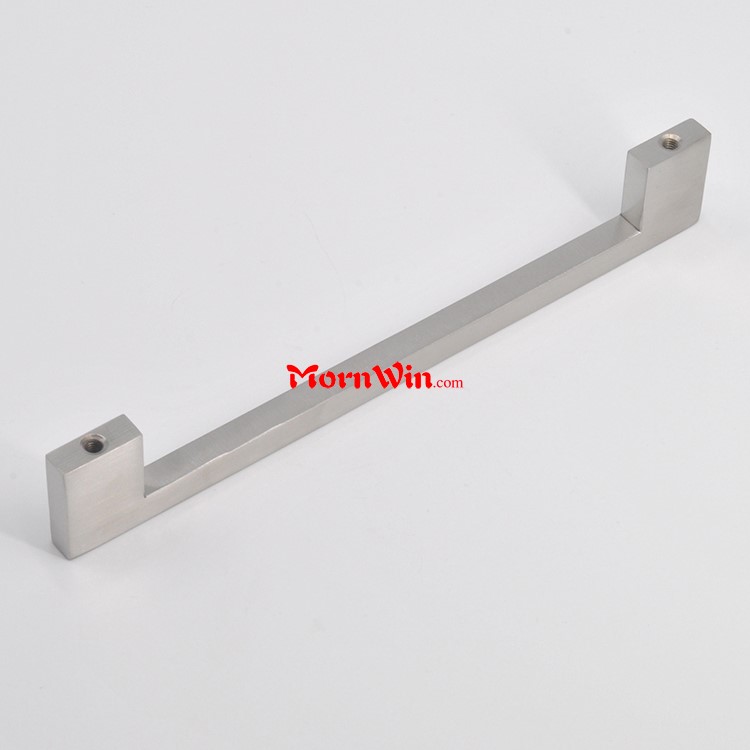 Cabinet furniture kitchen solid stainless steel square pull handle