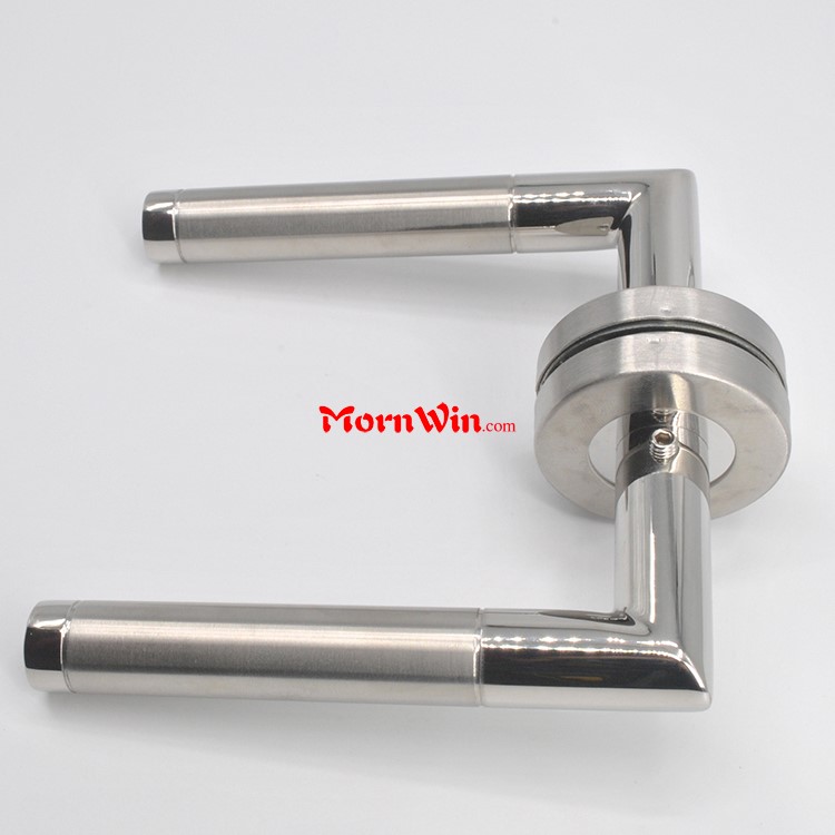 Cheap New product stainless steel apartment lever balcony door handle