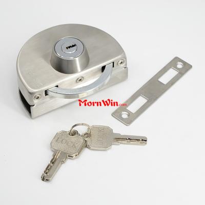 China super quality glass door lock with computer keys
