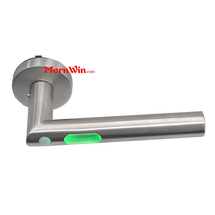 China wholesale residential LED light stainless steel 304 door handle 