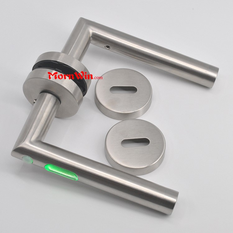 China wholesale residential LED light stainless steel 304 door handle 