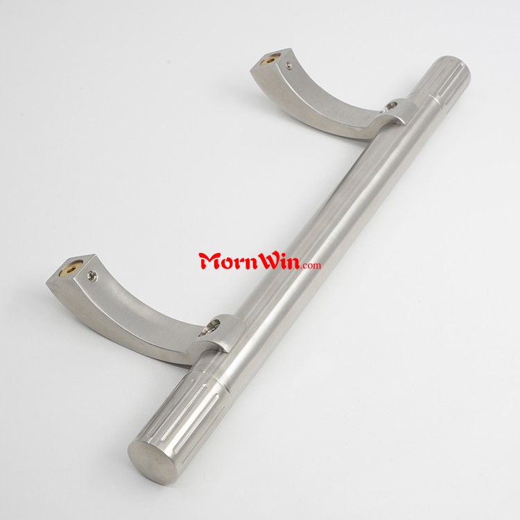 Classic high quality stainless steel and brass pull door handle