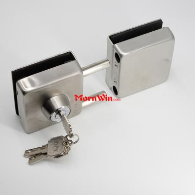 Durable high quality safety stainless steel Glass To Glass Door lock