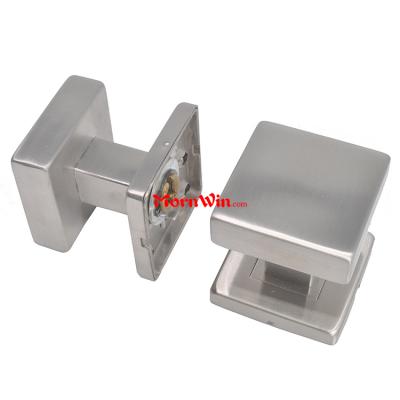 European style interior square 304 stainless steel door knob 