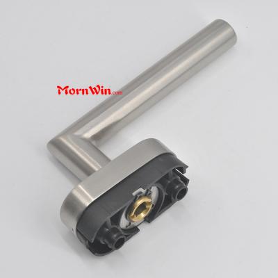 Factory Price Stainless Steel Window Handle lock with Plastic Base 