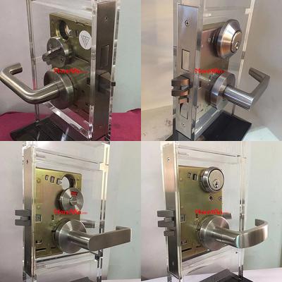 Fire Rated Stainless Steel 304 American Mortise Door Lock