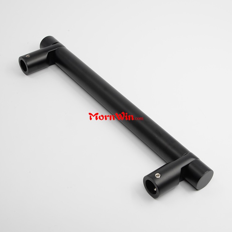 Heavy Duty Powder Coated Black Finish Pull Barn Door Handle