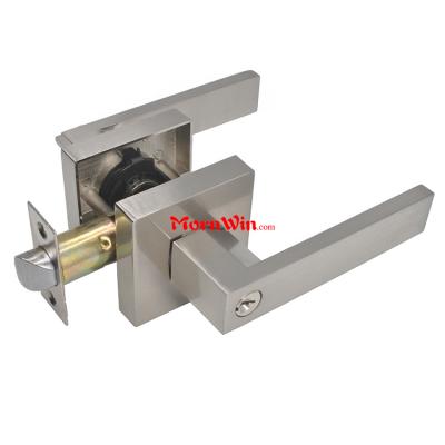 Heavy duty tubular leverset zinc alloy door handles locks