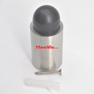 High Quality Round Stainless Steel Door Stopper With Rubber