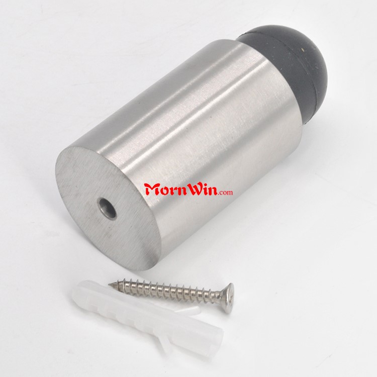 High Quality Round Stainless Steel Door Stopper With Rubber