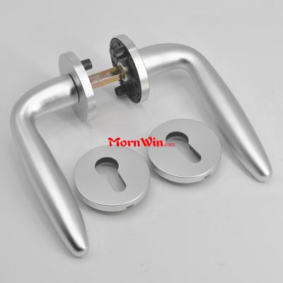 High Quality Space Aluminum Door locks Handle Interior Door Lever Handles 