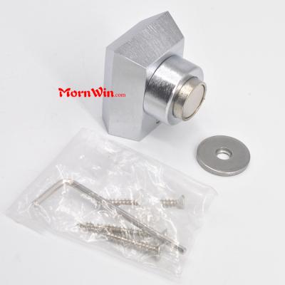 High quality Zinc alloy heavy duty magnetic door stopper catch