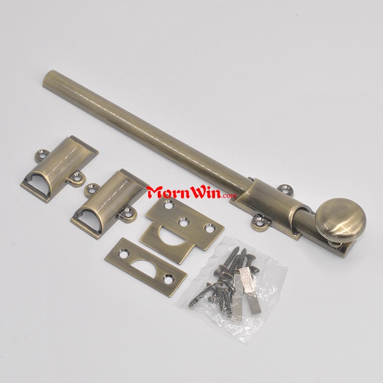 Hight quality Traditional Style Surface Solid Polished Brass Door Bolt