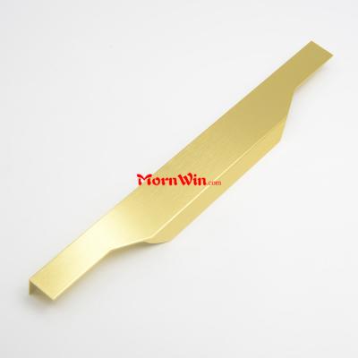 Hot Sale Aluminium Golden Cabinet Handle Edge Pulls