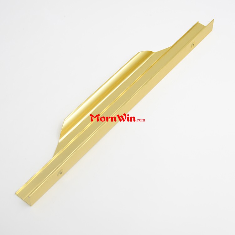 Hot Sale Aluminium Golden Cabinet Handle Edge Pulls