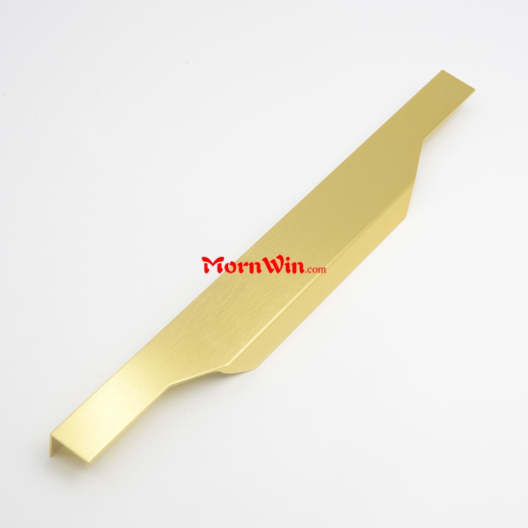 Hot Sale Aluminium Golden Cabinet Handle Edge Pulls