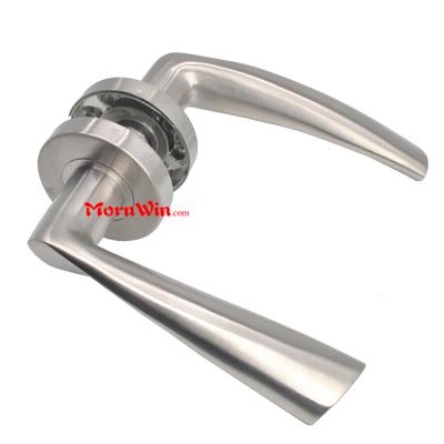 Hot sale Stainless steel solid door handles and locks for metal doors