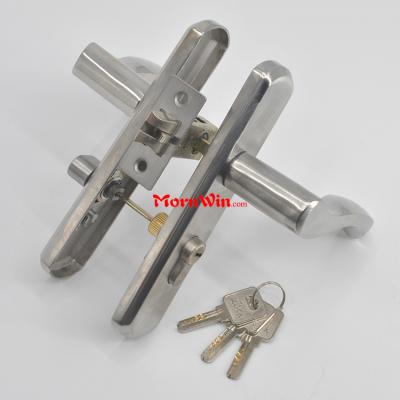 Inside Privacy Stainless Steel Bathroom Door Handle Mortise door Lock